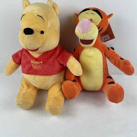 Disney Winnie The Pooh And Tigger 14" Plush Kohls Cares For Kids Stuffed Animal - Picture 1 of 10